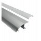 Aluminium profiel CORNISA 2 m voor ledstrip met click