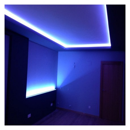 Aluminium profiel CORNISA 2 m voor ledstrip met click