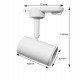 Led-railspot GU10 monofasisch wit aluminium