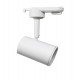 Led-railspot GU10 monofasisch wit aluminium
