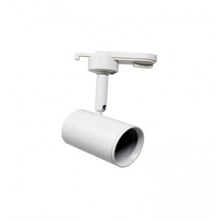 Led-railspot GU10 monofasisch wit aluminium