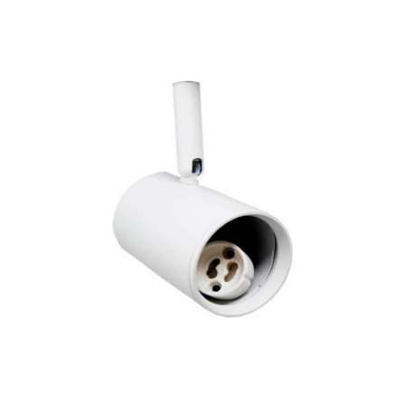 Led-railspot GU10 monofasisch wit aluminium