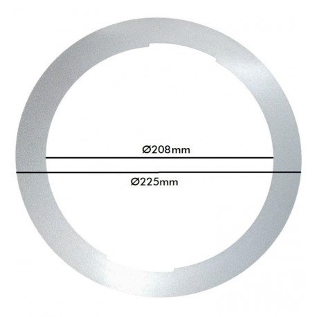 Aro supletorio para downlight LED 25,5 cm, interior IP20