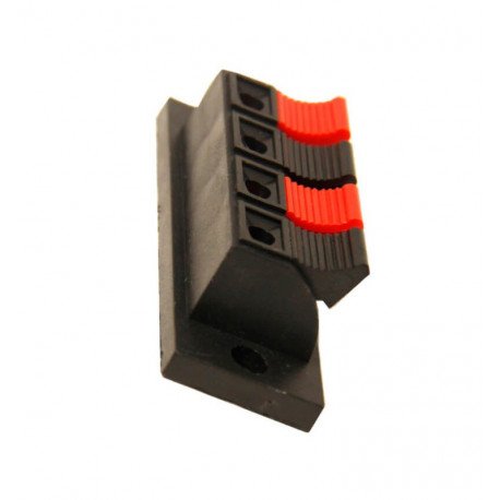 Elektrische multi-connector met 4 drukklemmen