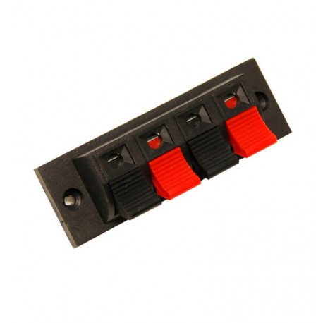 Elektrische multi-connector met 4 drukklemmen