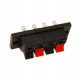 Elektrische multi-connector met 4 drukklemmen
