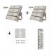 Led-schijnwerper 400W buiten 60° aluminium OSRAM-chip SMD3030-3D