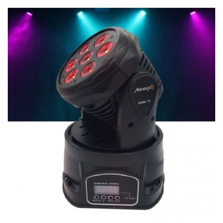 LED moving head 70W Wash+Beam RGBW voor events