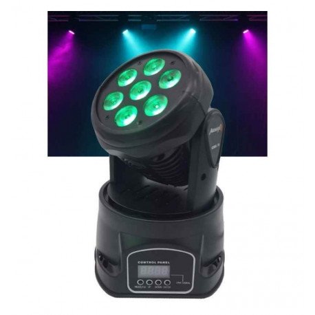 LED moving head 70W Wash+Beam RGBW voor events