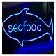Led-neonstrip blauw 6 mm 12V 5 m + voeding