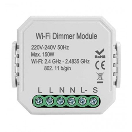 Regulador LED WiFi TRIAC inteligente para hasta 150W