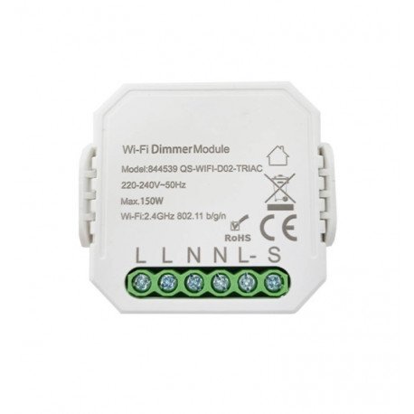 Regulador LED WiFi TRIAC inteligente para hasta 150W
