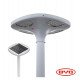 Led-zonne-straatverlichting 100W SUNWAY met batterij BYD 3000K