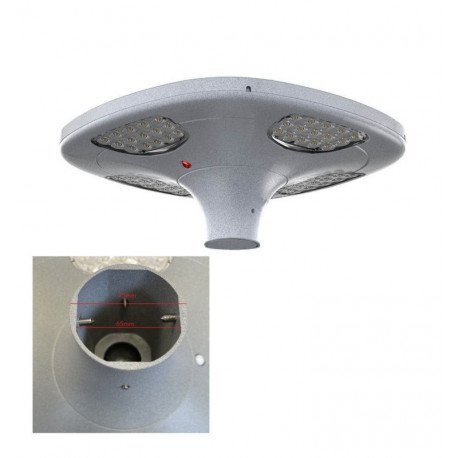 Led-zonne-straatverlichting 100W SUNWAY met batterij BYD 3000K