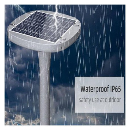 Farola Solar LED 100W exterior con batería BYD 3000K