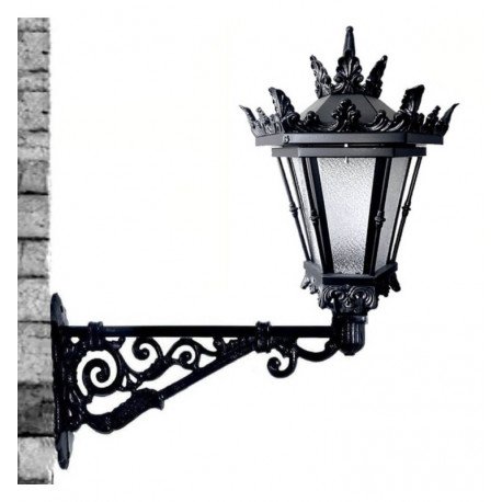 Brazo Aluminio Villa 52cm para farolas exterior
