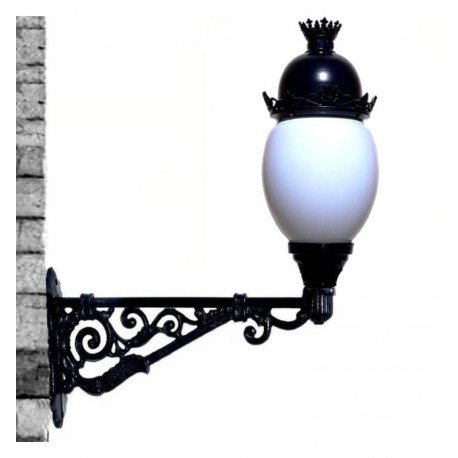 Aluminium arm Villa 52 cm voor led-straatverlichting buiten