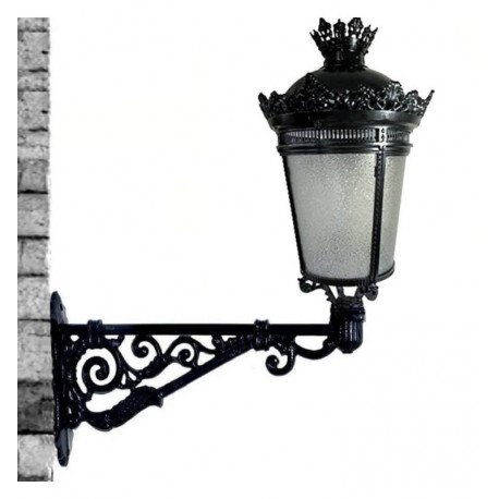 Aluminium arm Villa 52 cm voor led-straatverlichting buiten