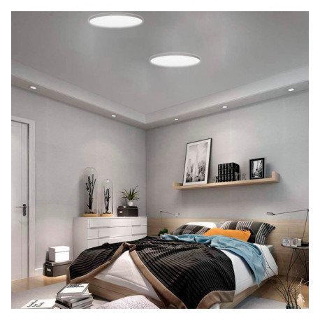 Plafón LED 24W para techo interior OSRAM Chip plata