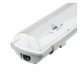 IP65 waterdichte kap voor 2 ledbuizen 60 cm voor buiten