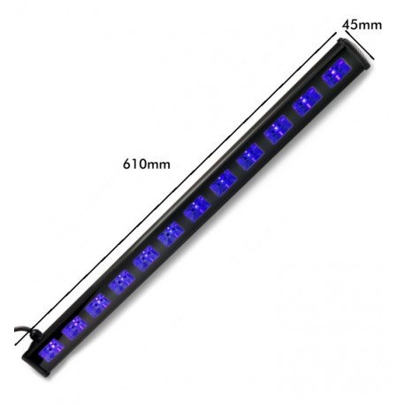 LED Wall Washer UV 36W 12x3W Blacklight