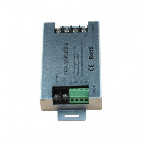 RGB ledstrip signaalversterker 350W 12V-24V voor stabiele signalen