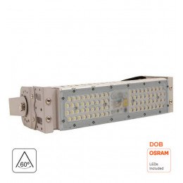 Led-schijnwerper 50W exterieur IP65 60º aluminium 6063 OSRAM
