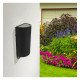Wandlamp led CANNES 12W dubbele lichtbundel buiten IP54