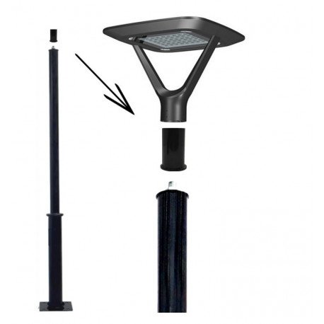 Adapterhouder led-straatverlichting voor kolom 60 mm