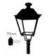 LED Street Light Mount Coupling Support 70 mm