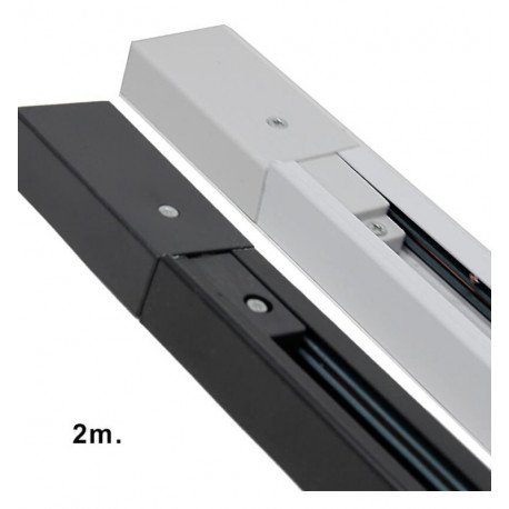 1-fase led-rail versterkt 2 m voor led-schijnwerpers van etalage