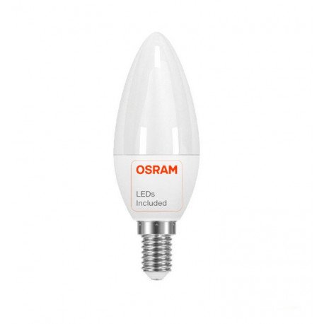 LED vela lamp 6W E14 C37 180° OSRAM DURIS Chip