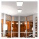 Opbouw led-plafond 20W vierkant voor binnen met OSRAM-chip