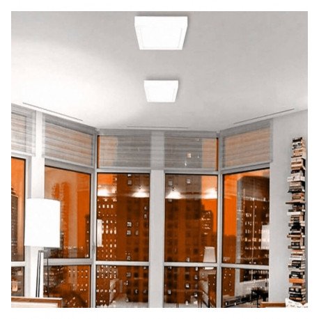 Opbouw led-plafond 20W vierkant voor binnen met OSRAM-chip