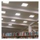 Opbouw led-plafond 20W vierkant voor binnen met OSRAM-chip