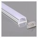 U-profiel flexibele led aluminium 2 meter voor bochten