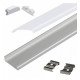 U-profiel flexibele led aluminium 2 meter voor bochten