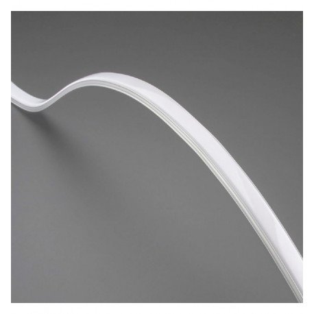 Perfil Aluminio Flexible U LED 2 metros para curvas