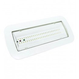 LED Noodverlichting 4W IP65 met automatische test en plafondkit
