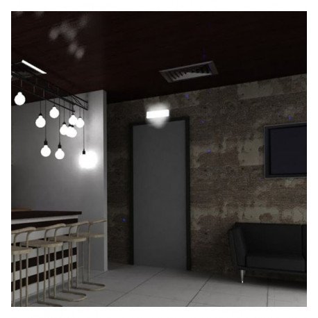 LED Noodverlichting 4W IP65 met automatische test en plafondkit