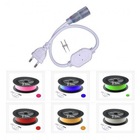 Rectificador 220V para Neón LED circular 16mm, 7W