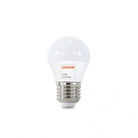 LED-lamp 6W E27 G45 220° OSRAM Chip DURIS sin flicker