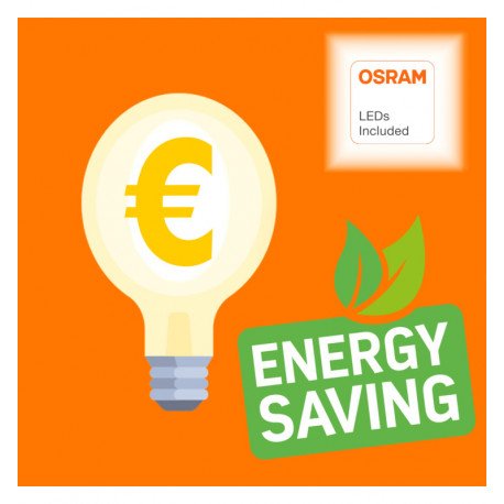 LED-lamp 6W E27 G45 220° OSRAM Chip DURIS sin flicker