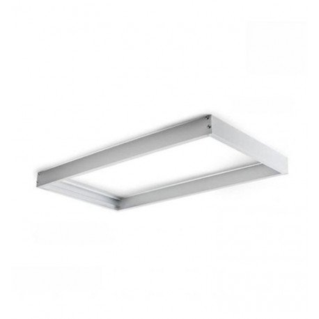 Ledpaneel 60x30 montagekit opbouw wit (niet-inbouw) plafond