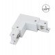 L-connector links voor 3-fase rails