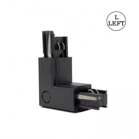 L-connector links voor 3-fase rails