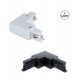 L-connector links voor 3-fase rails