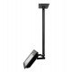 LED Floodlight Extensible Wall Mount Bracket Black 60-105 cm
