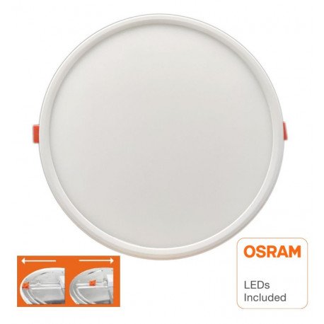 Slim ronde LED-downlight 20W dimbaar OSRAM DURIS E