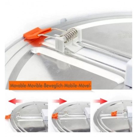 Slim ronde LED-downlight 20W dimbaar OSRAM DURIS E